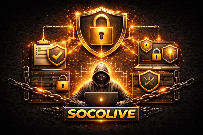 Quy trình kiếm soát bảo mật toàn diện từ socolive