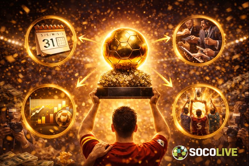 Yếu tố quyết định thắng giải quả bóng vàng